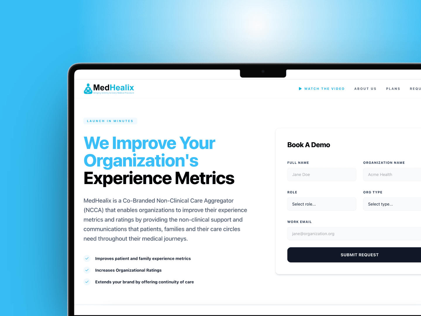 MedHealix product mockup